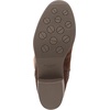 image:imageDr Scholls Ivy Zip Tall BootsWalnut Brown Microfiber Wide Calf