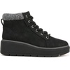 image:imageDr Scholls Nice Day Max Alpine LaceUp Short BootsBlack Smooth
