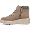 image:imageDr Scholls Nice Day Max Alpine LaceUp Short BootsMocha Taupe Fabric