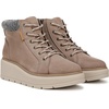 image:imageDr Scholls Nice Day Max Alpine LaceUp Short BootsMocha Taupe Fabric