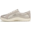 image:imageDr Scholls Shoes Womens Be Bright Sneaker Lightweight Low Top SneakerMetallic Oyster Grey Faux Leather
