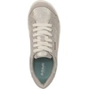 image:imageDr Scholls Shoes Womens Be Bright Sneaker Lightweight Low Top SneakerMetallic Oyster Grey Faux Leather