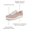 image:imageDr Scholls Shoes Womens Be Bright Sneaker Lightweight Low Top SneakerRose Dust Pink Microfiber