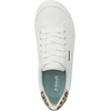 image:imageDr Scholls Shoes Womens Be Bright Sneaker Lightweight Low Top SneakerWhite Faux LeatherLeopard Print
