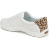 image:imageDr Scholls Shoes Womens Be Bright Sneaker Lightweight Low Top SneakerWhite Faux LeatherLeopard Print