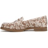 image:imageDr Scholls Shoes Womens Hello Loafer LoaferMoc Casual Penny LoaferBrown Cow Print Microsuede