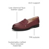 image:imageDr Scholls Shoes Womens Hello Loafer LoaferMoc Casual Penny LoaferBurgundy Dark Red Tumbled Faux Leather