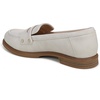 image:imageDr Scholls Shoes Womens Hello Loafer LoaferMoc Casual Penny LoaferOyster Grey Faux Leather