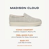 image:imageDr Scholls Shoes Womens Madison Cloud Sneaker Slip On Sneakers WomenLight Gold Woven