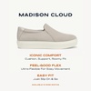 image:imageDr Scholls Shoes Womens Madison Cloud Sneaker Slip On Sneakers WomenOyster Grey Micro
