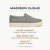 image:imageDr Scholls Shoes Womens Madison Cloud Sneaker Slip On Sneakers WomenSage Green Canvas