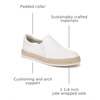 image:imageDr Scholls Shoes Womens Madison Cloud Sneaker Slip On Sneakers WomenWhite Smooth