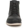 image:imageDr Scholls Stanley LaceUp Short BootsBlack Faux Leather