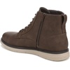 image:imageDr Scholls Stanley LaceUp Short BootsDark Brown Faux Leather