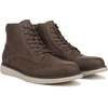 image:imageDr Scholls Stanley LaceUp Short BootsDark Brown Faux Leather