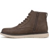 image:imageDr Scholls Stanley LaceUp Short BootsDark Brown Faux Leather