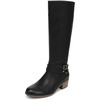 image:imageDr Scholls Ivy Zip Tall BootsBlack Wide Calf
