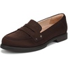 Dark Umber Brown Microsuede