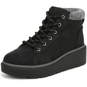 image:imageDr Scholls Nice Day Max Alpine LaceUp Short BootsBlack Smooth