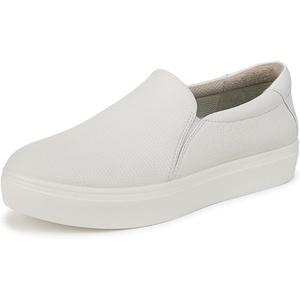 image:imageDr Scholls Shoes Womens Madison Cloud Sneaker Slip On Sneakers WomenWhite Faux Leather