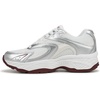 image:imageDr Scholls High Energy LaceUp ShoesSilver Leather and Mesh