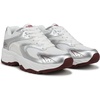 image:imageDr Scholls High Energy LaceUp ShoesSilver Leather and Mesh