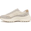 image:imageDr Scholls Walk Longer LaceUp ShoesOyster Grey Leather