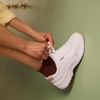 image:imageDr Scholls Walk Longer LaceUp ShoesWhite Leather