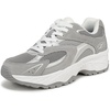Grey Suede and Mesh