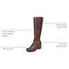 image:imageDr Scholls Prairie Zip Tall BootsDark Brown Medium Calf