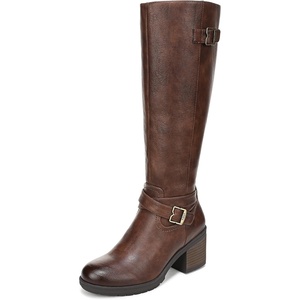 image:imageDr Scholls Prairie Zip Tall BootsDark Brown Wide Calf