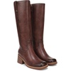 image:imageDr Scholls Shoes Womens Joplin Knee High Boots Comfortable Western BootAuburn Brown Wide Calf