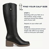 image:imageDr Scholls Shoes Womens Joplin Knee High Boots Comfortable Western BootBlack  Medium Calf