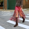 image:imageDr Scholls Shoes Womens Joplin Knee High Boots Comfortable Western BootDark Umber Wide Calf Brown Microsuede