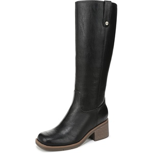 image:imageDr Scholls Shoes Womens Joplin Knee High Boots Comfortable Western BootBlack  Wide Calf