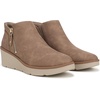 image:imageDr Scholls Lizzie Cloud Zip Short BootsDark Taupe