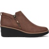 image:imageDr Scholls Lizzie Cloud Zip Short BootsMid Brown