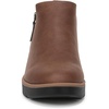 image:imageDr Scholls Lizzie Cloud Zip Short BootsMid Brown