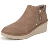 image:imageDr Scholls Lizzie Cloud Zip Short BootsDark Taupe