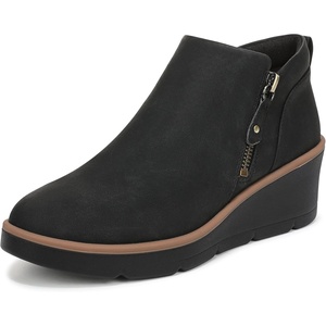 image:imageDr Scholls Lizzie Cloud Zip Short BootsBlack