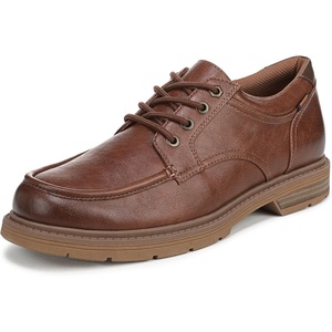 image:imageDr Scholls Ashton Derby ShoesWhiskey Brown Tumbled Faux Leather