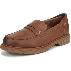 image:imageDrScholls Shoes Mens Ashton LoaferDark Tan Faux Leather